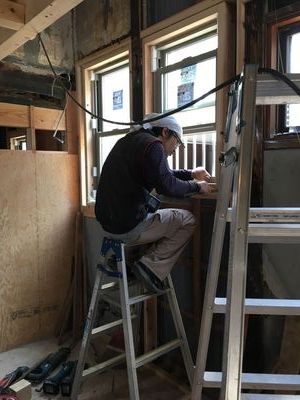 下関今浦町の家⑥　窓設置