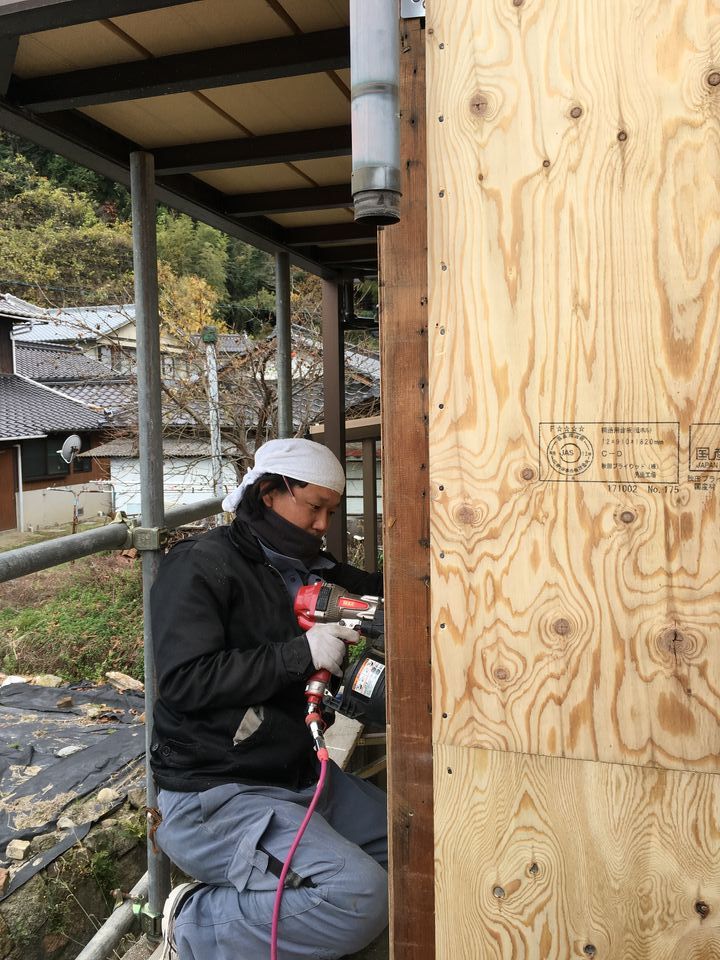 岩国市装束町　耐震改修工事①