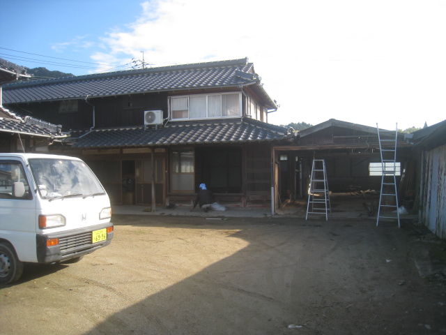 山口市秋穂の農舎改修