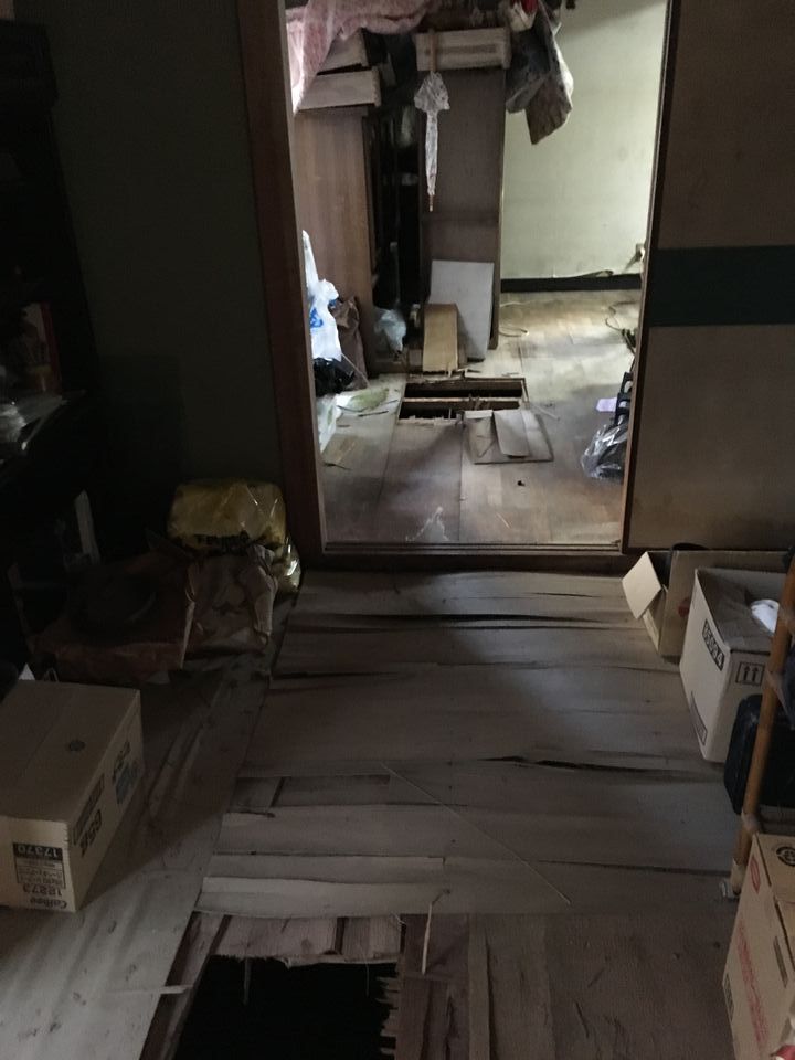 M様邸　床改修工事