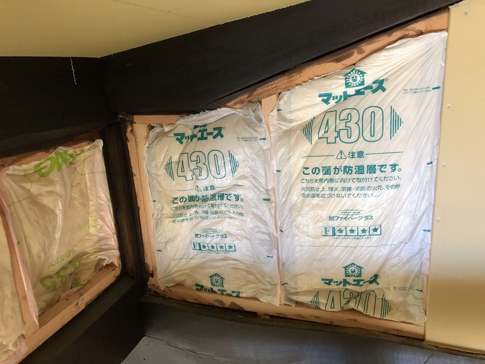 豊浦町の古民家改修工事④